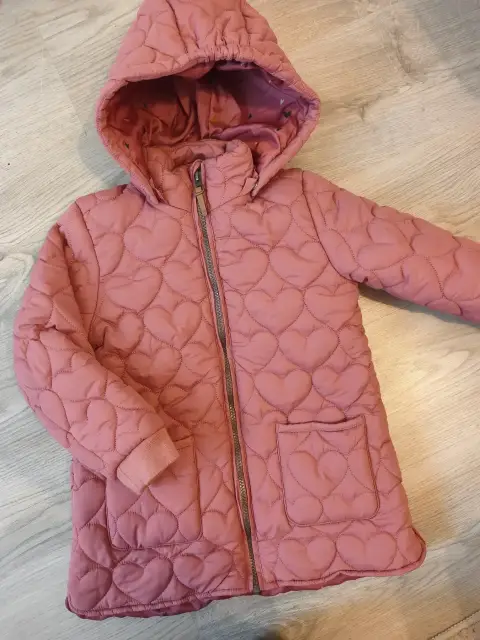Minymo Mädchen Mantel Herz 116