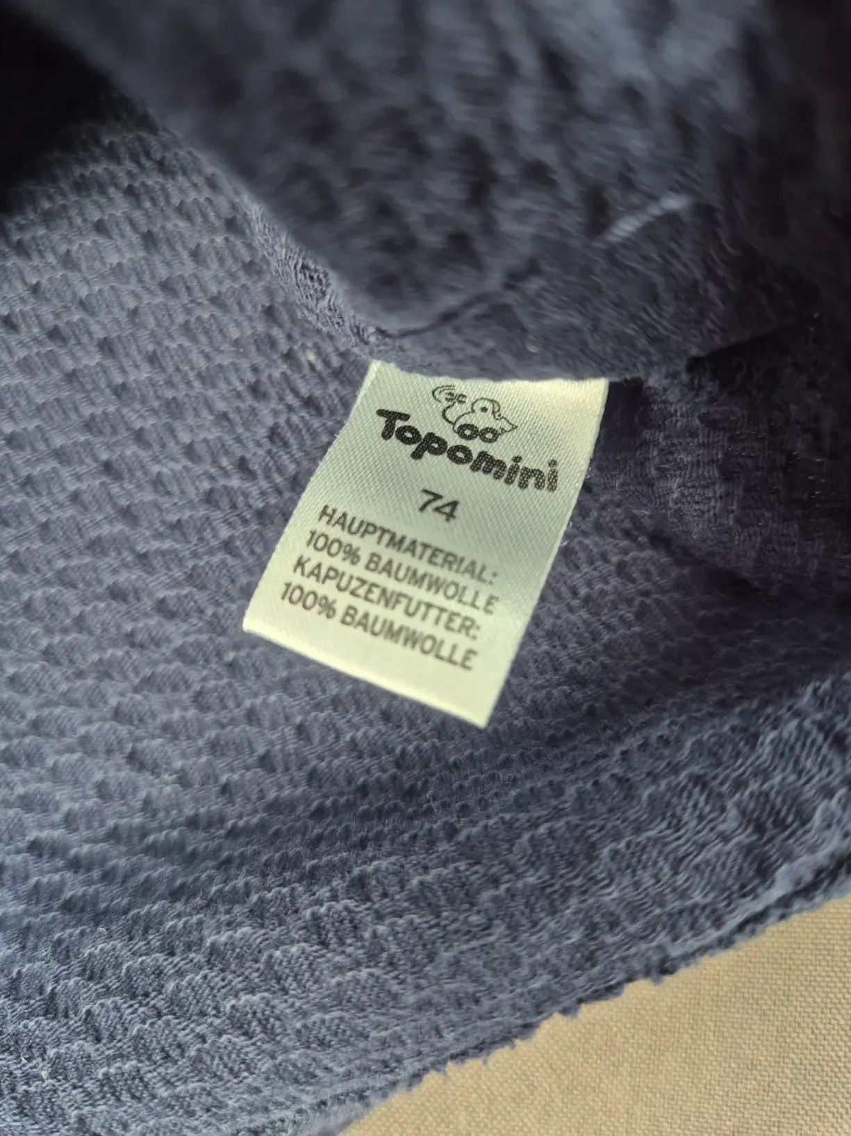Pullover, Jungen, Topomini, Größe 74