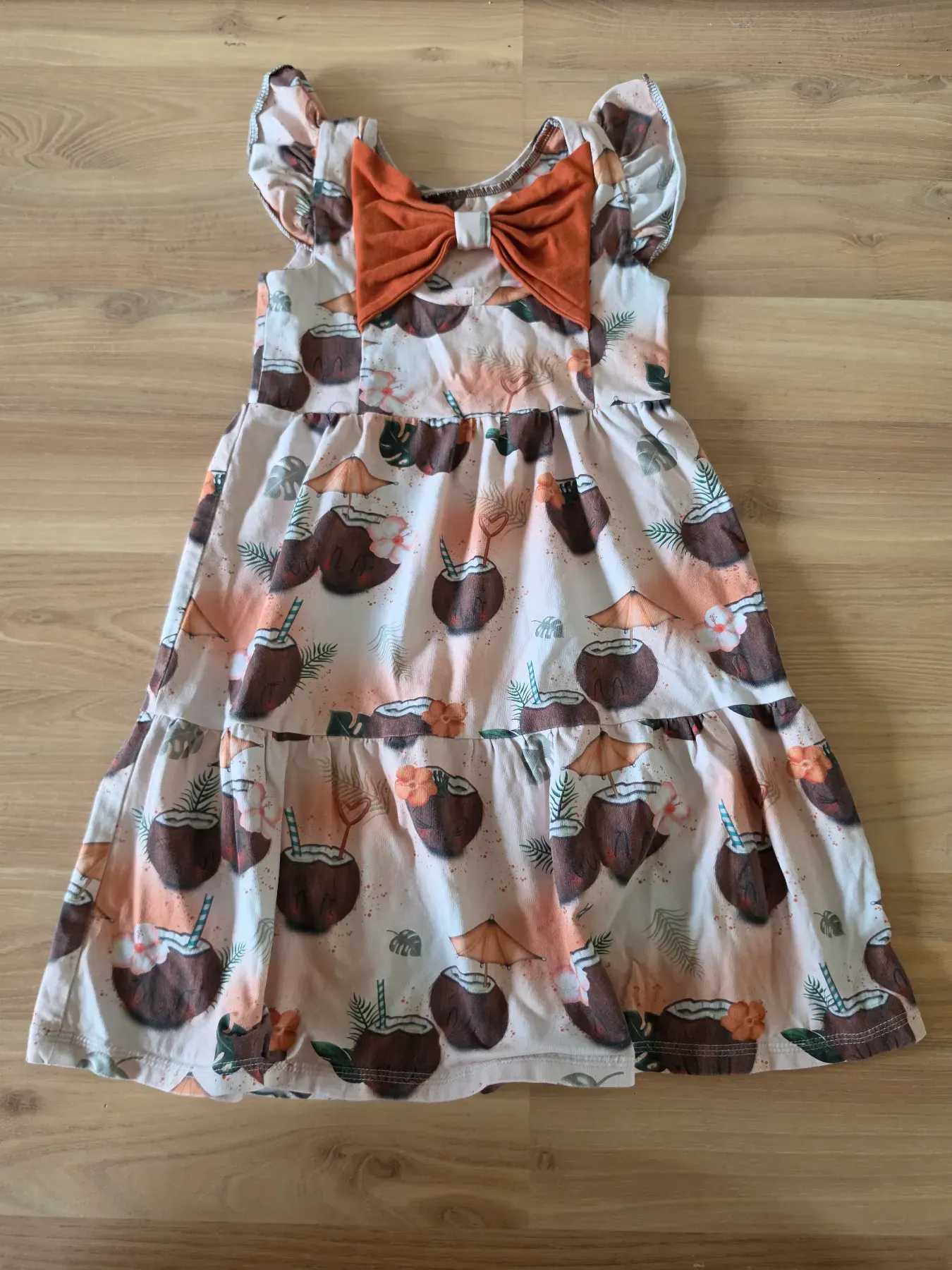 Handmade Sommerkleid Gr 128