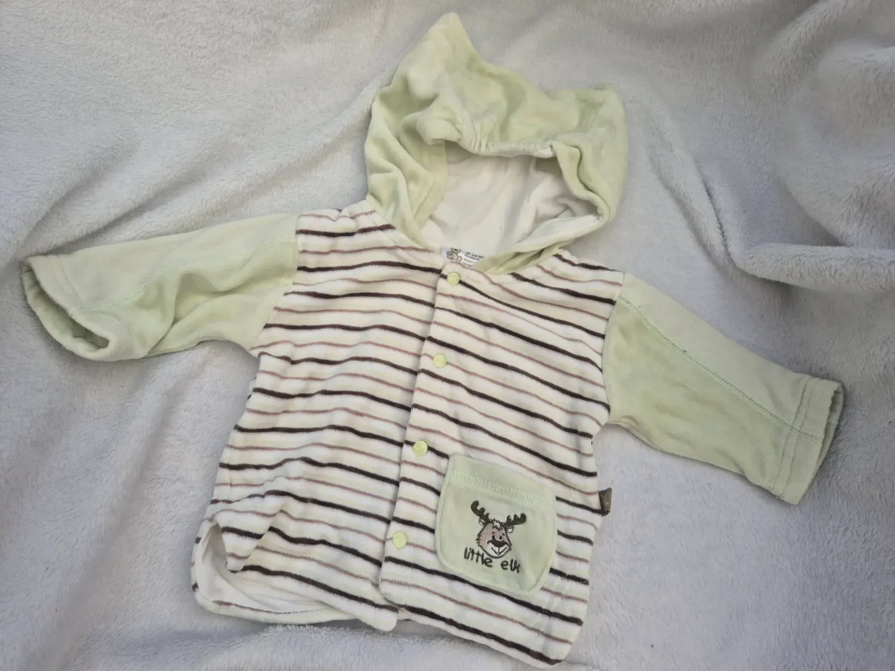Jacke Stoffjacke "Elch", Baby Jungen, KIK, Größe 62
