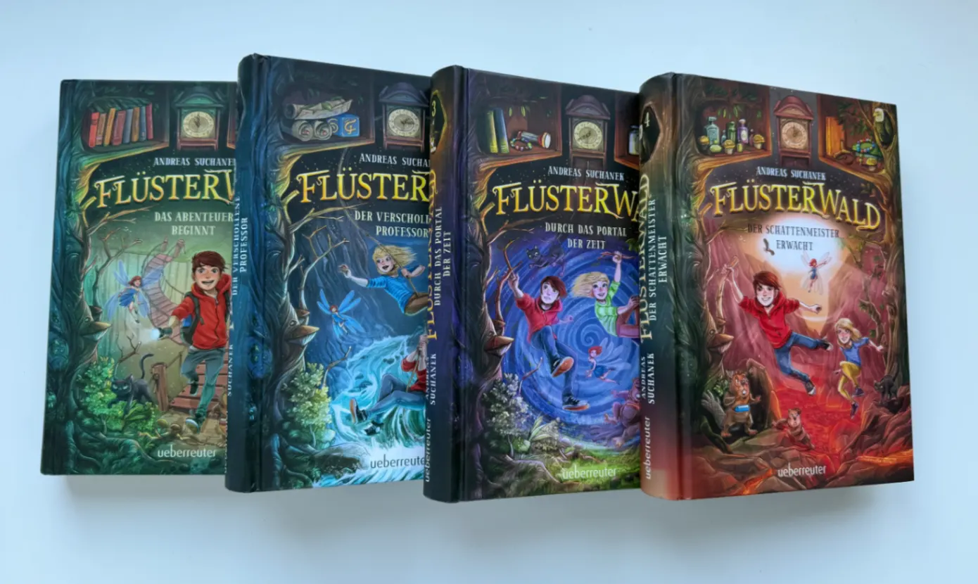 🍋 Flüsterwald Band 1-4