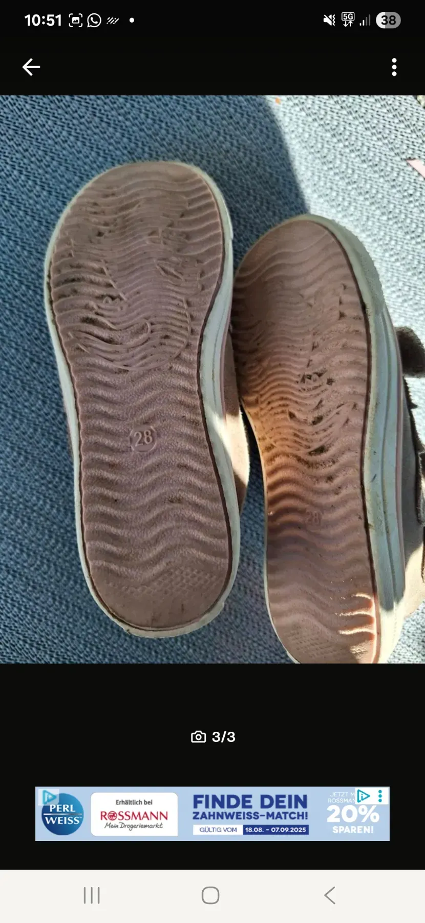 Sneaker von Lurchi echtes Leder Weite M