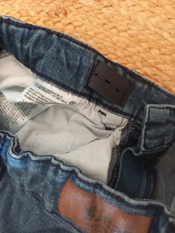 C&A Jeans Gr 140/146/152 Junge, Slim, Hose, navy