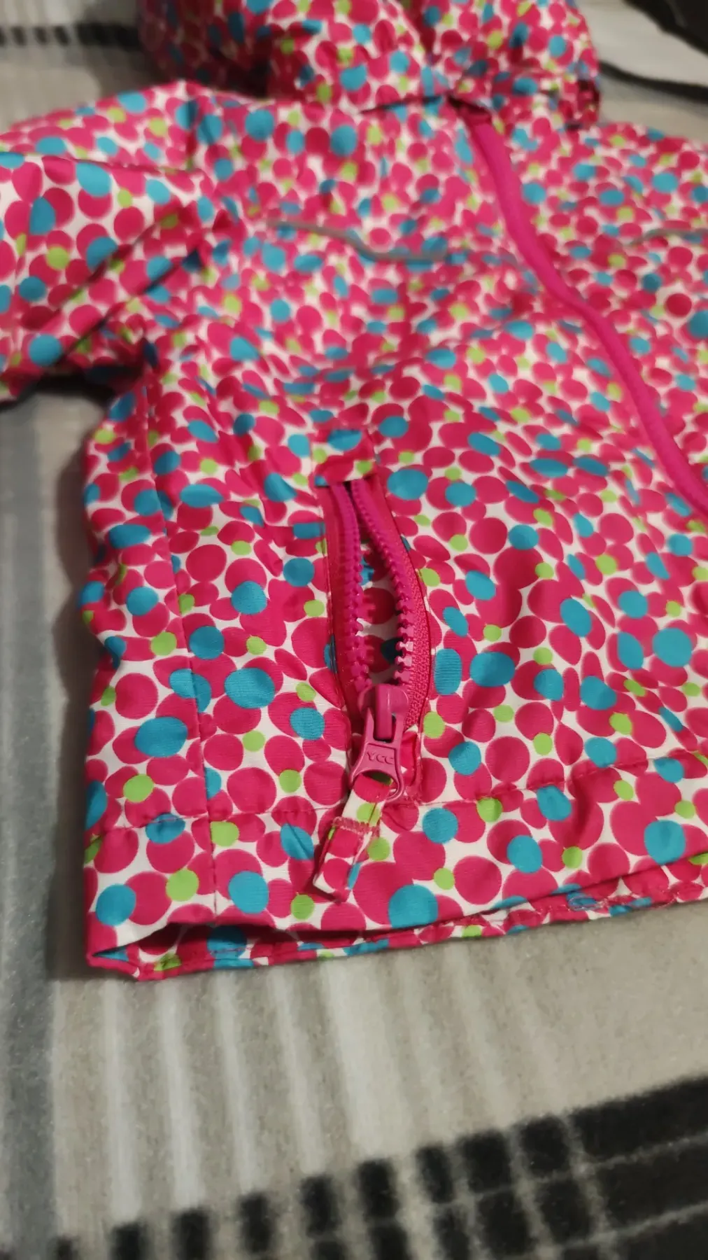 farbenfrohe übergangsjacke