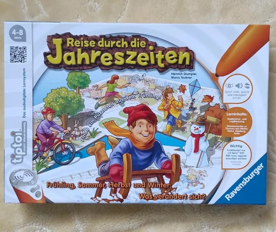 Tiptoi Spiel 🖍️"Reise durch die Jahreszeiten"