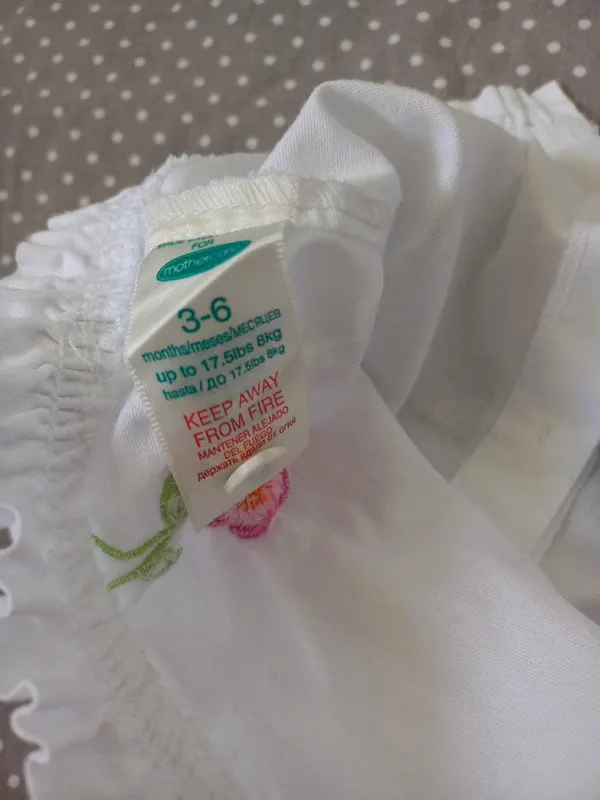 Mothercare Shirt Gr 62 Baby Mädchen, ärmellos, weiß, Sommer