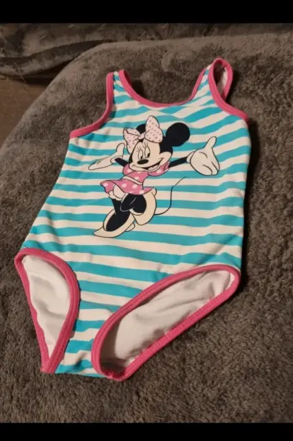 Süßer Badeanzug Minni Mouse. Original. Disney. Größe 86.