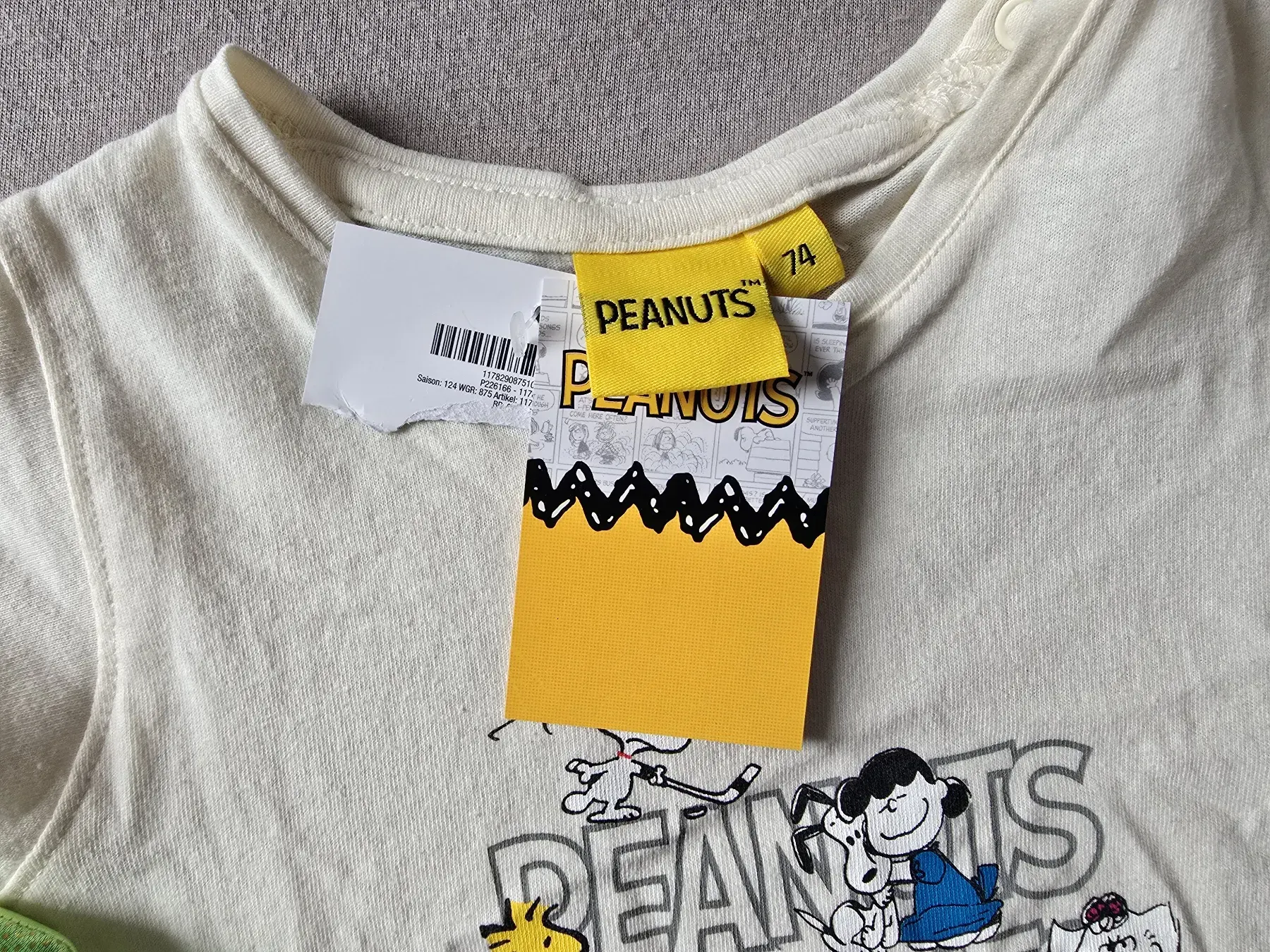PEANUTS Tshirt T-Shirt Snoopy Gr. 74