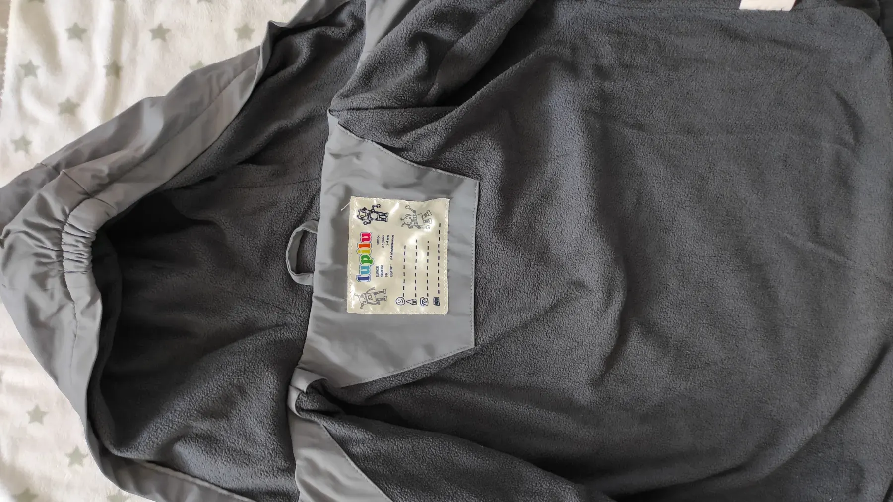 Regenjacke 🧥 gefüttert Unisex Lupilu