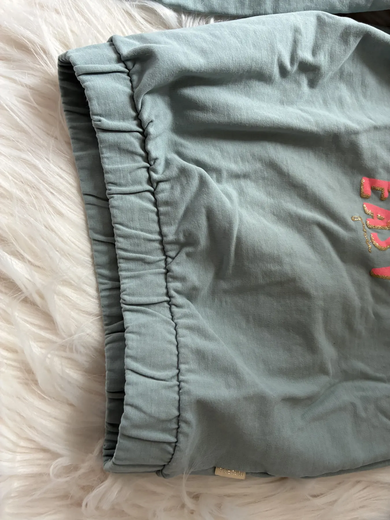 Glitzer Schmetterling Sweatshirt - Garcia - sehr gut - Gr.104/110