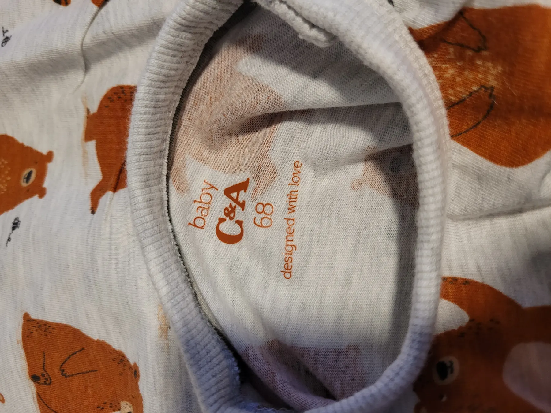 C&A Bärenmotiv