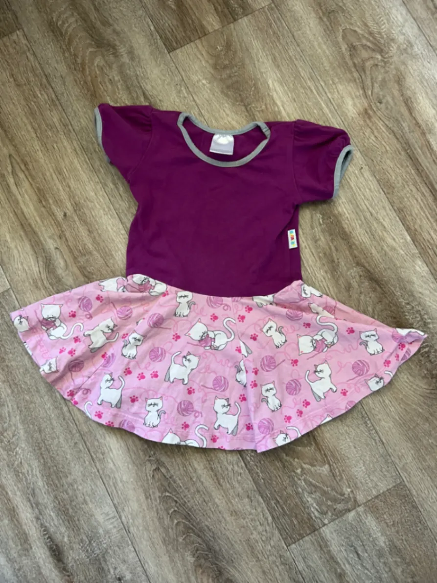 Drehkleid Größe 86/92 von Babauba