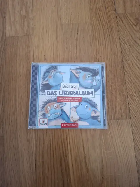 CD Der Grolltroll Liederalbum Lieder Grollen, Schmollen, Gefühle
