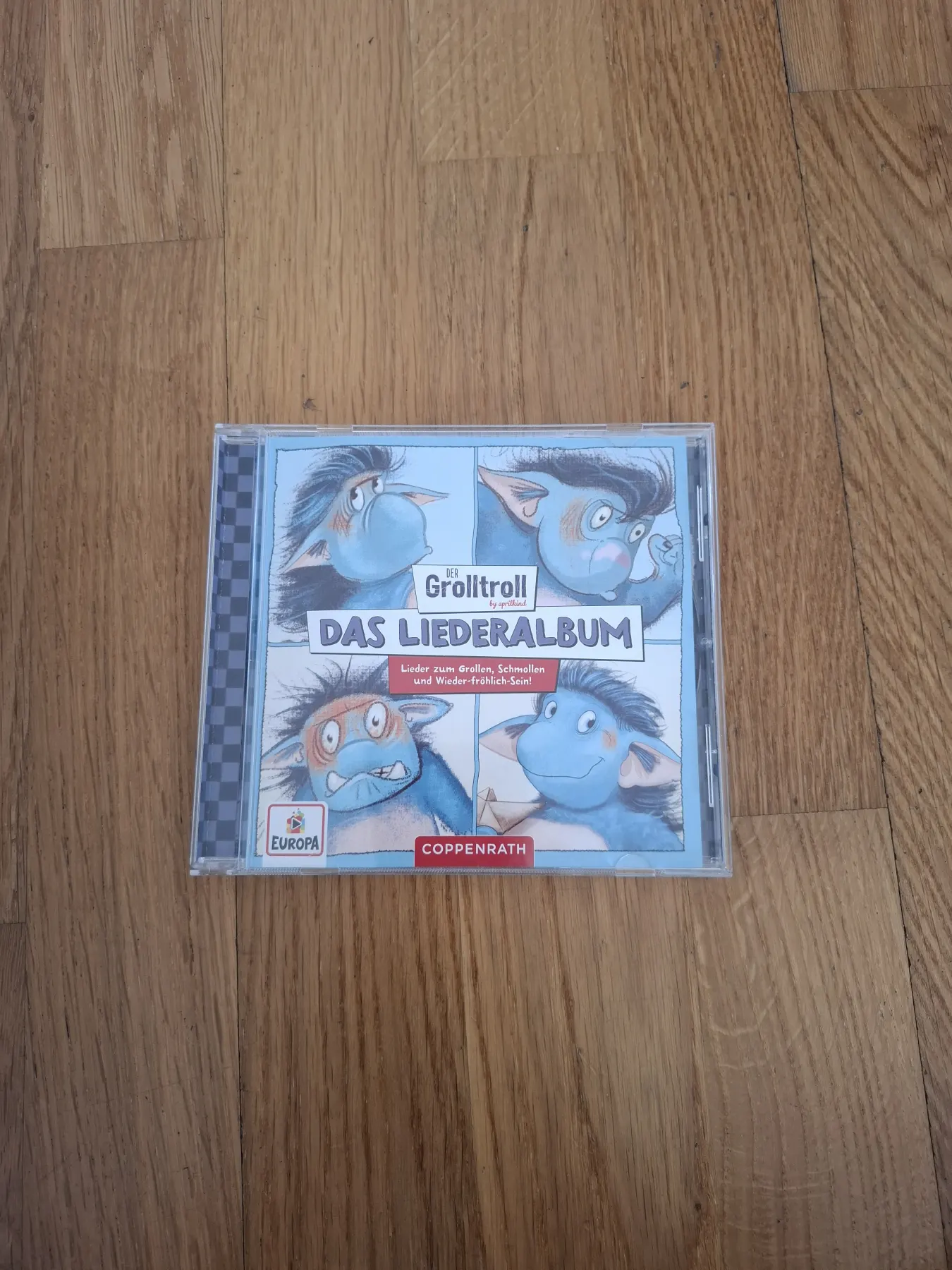 CD Der Grolltroll Liederalbum Lieder Grollen, Schmollen, Gefühle