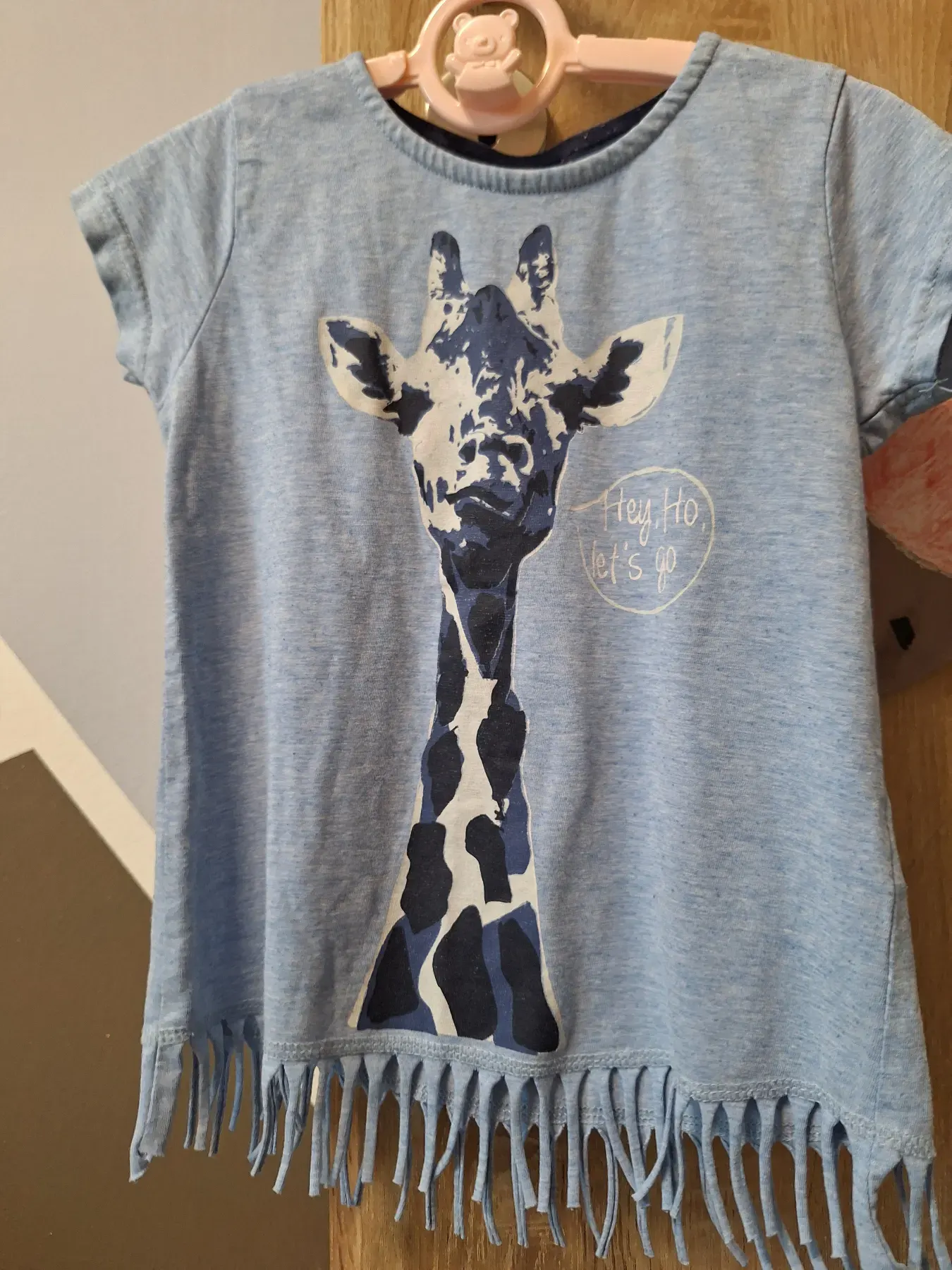 T-Shirt mit Fransen