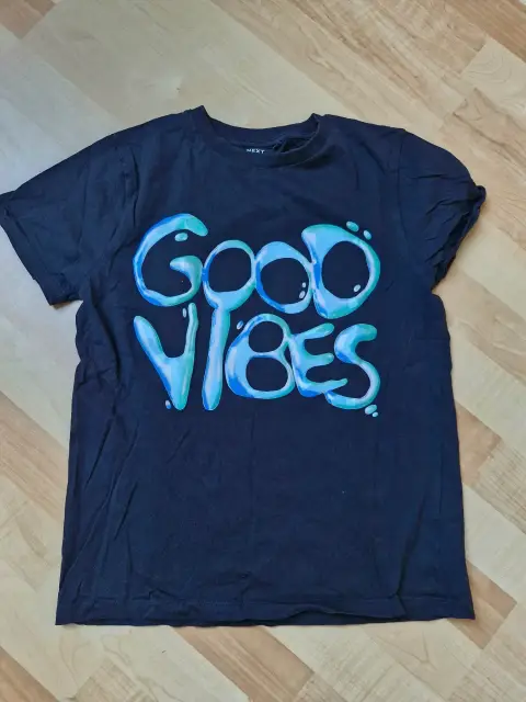 Next Slogan Shirt Gummidruck neuwertig 152  12y