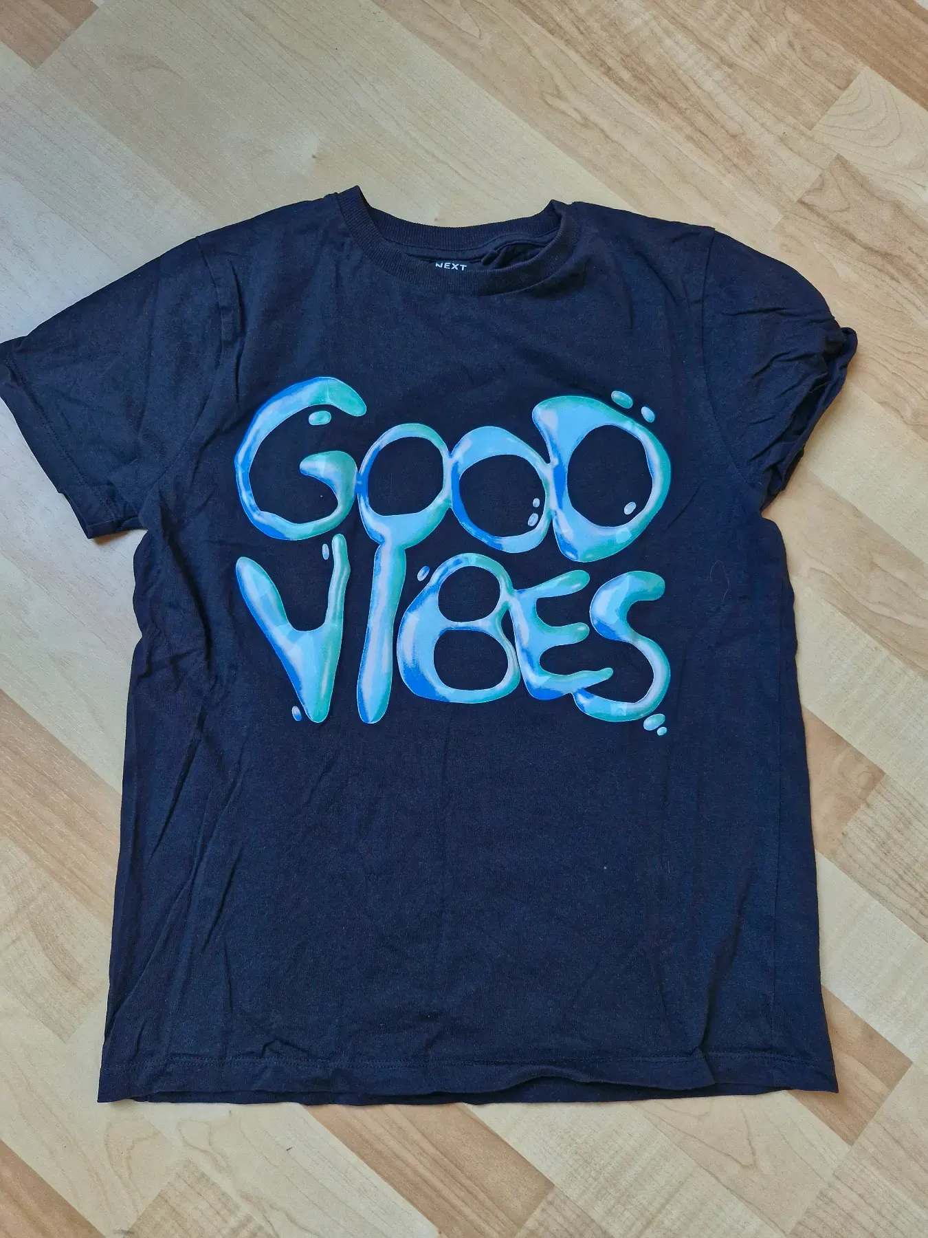 Next Slogan Shirt Gummidruck neuwertig 152  12y