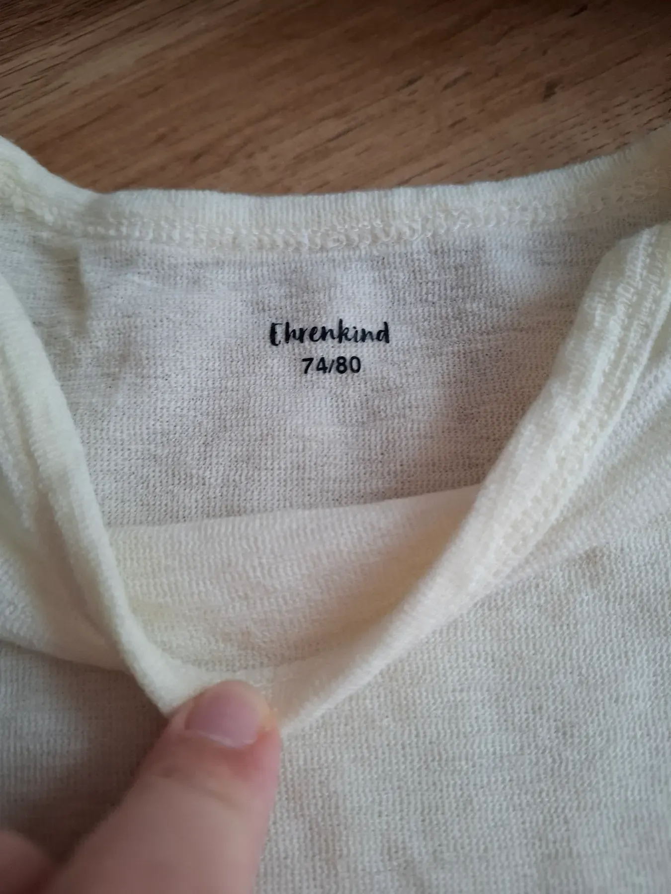 Langarmbody Größe 74/80 Ehrenkind