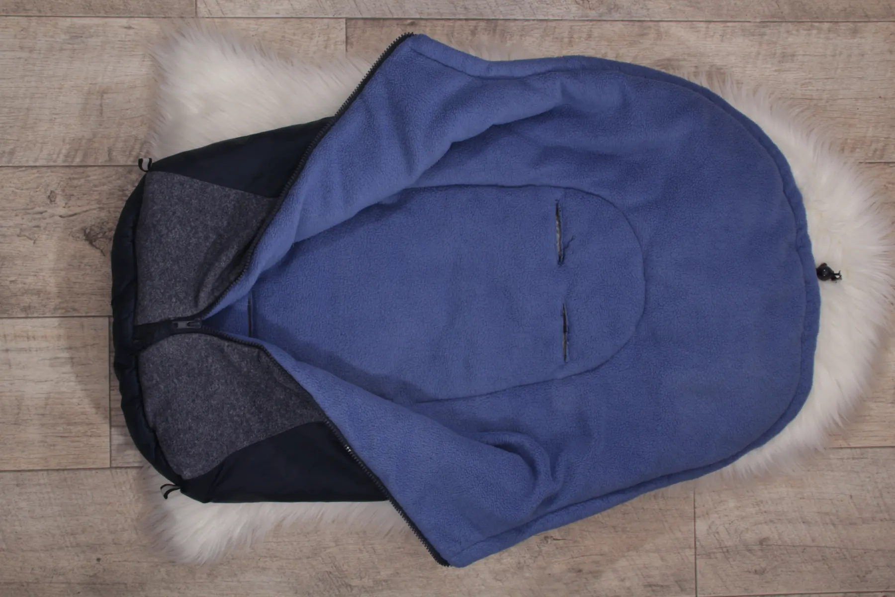 Fußsack Eisbär Babyschale, Babywanne, Buggy