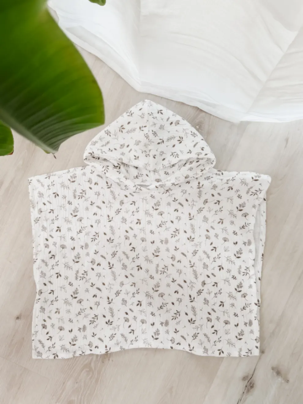handmade Badeponcho - Gr. 74/80