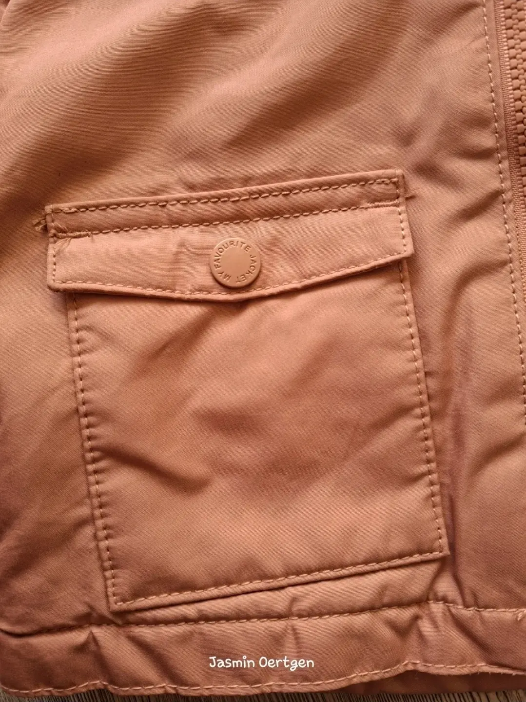 Winterjacke mit Kuschel-Fleece & Kunstfell | H&M | Gr. 68 |