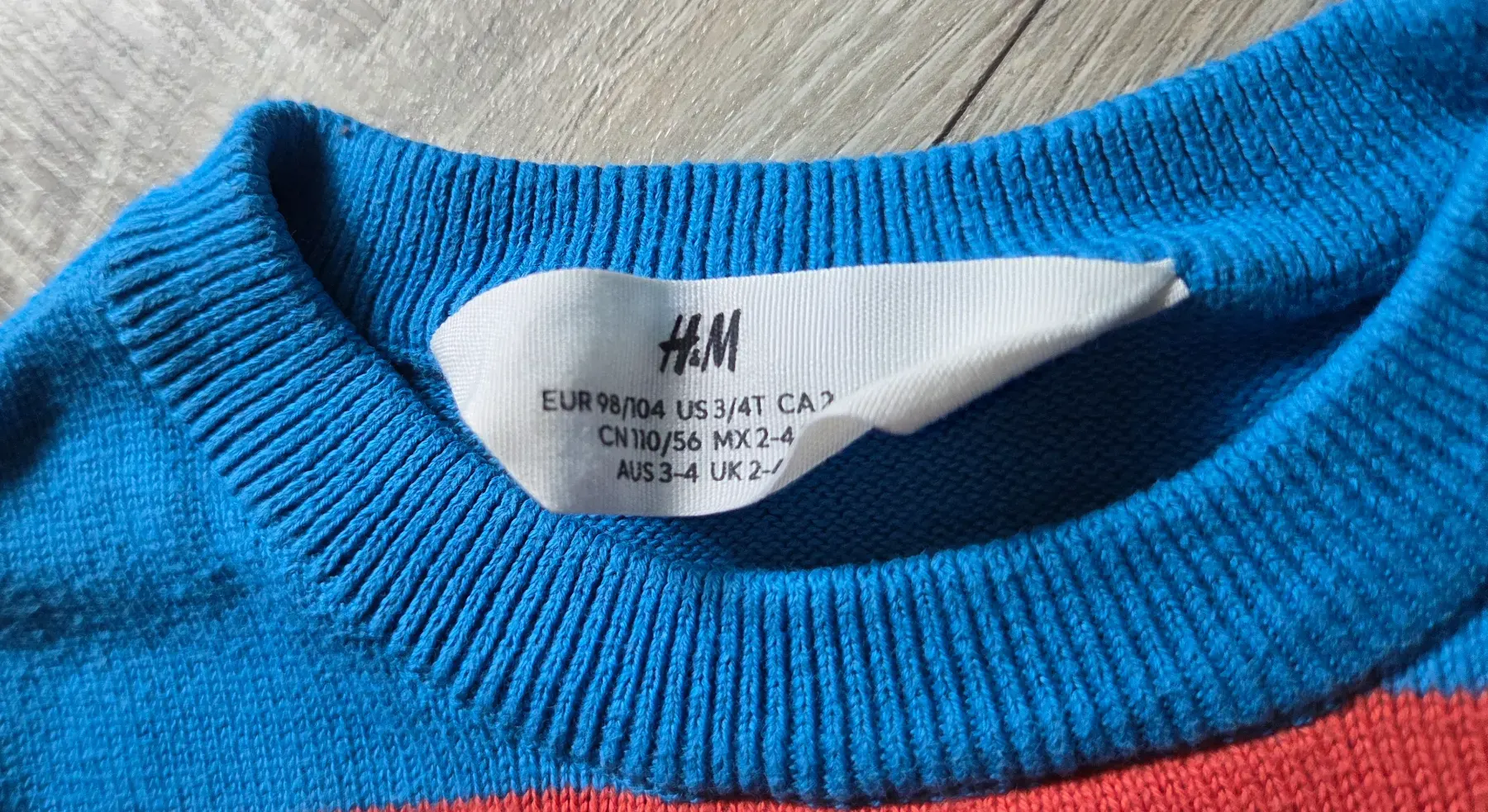 Pullover mit Rundhals H&M Gr. 98/104