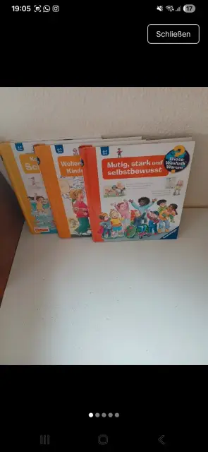 Wieso Weshalb Warum Bücher Paket neuwertig