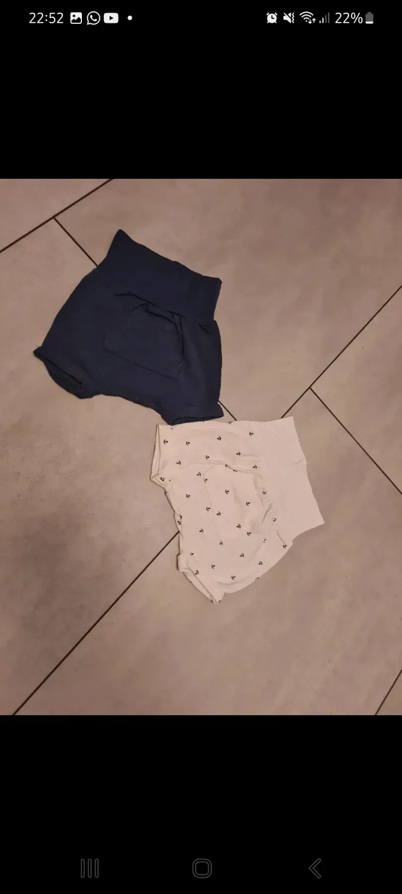 Hosen Set kurz Größe 50 von H&M