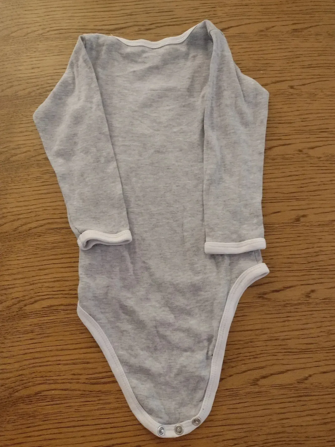 Langarmbody grau Elmo Sesamstraße 86/92