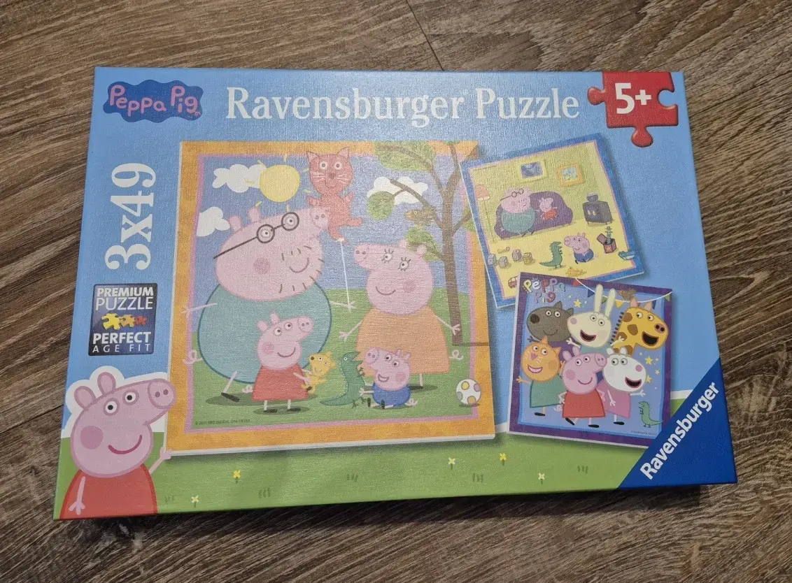 NEU - Peppa Wutz Puzzle, Ravensburger, 3x49 Teile