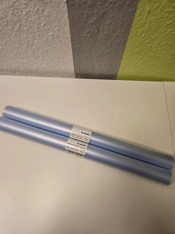 2x Buchschutzfolie Herma 10mx40cm