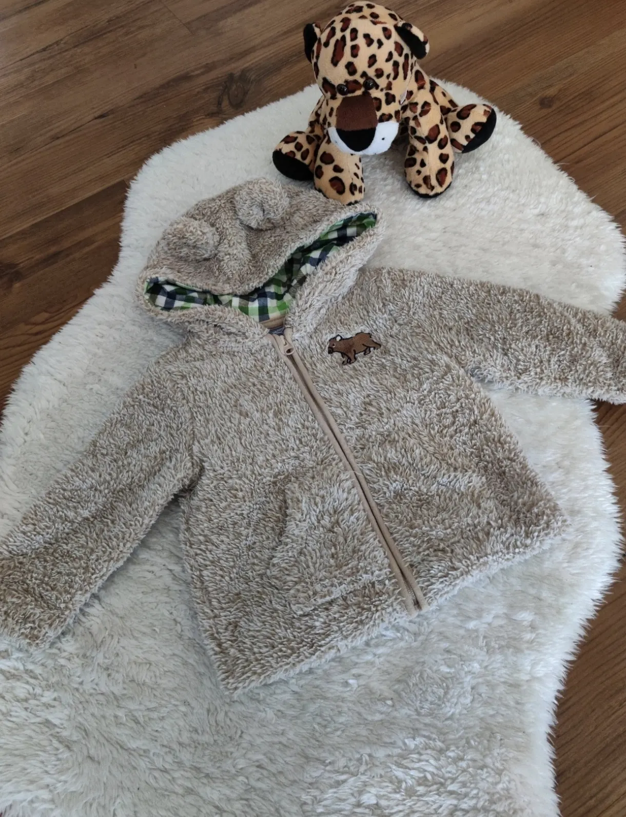 Kuschelige Teddy Jacke