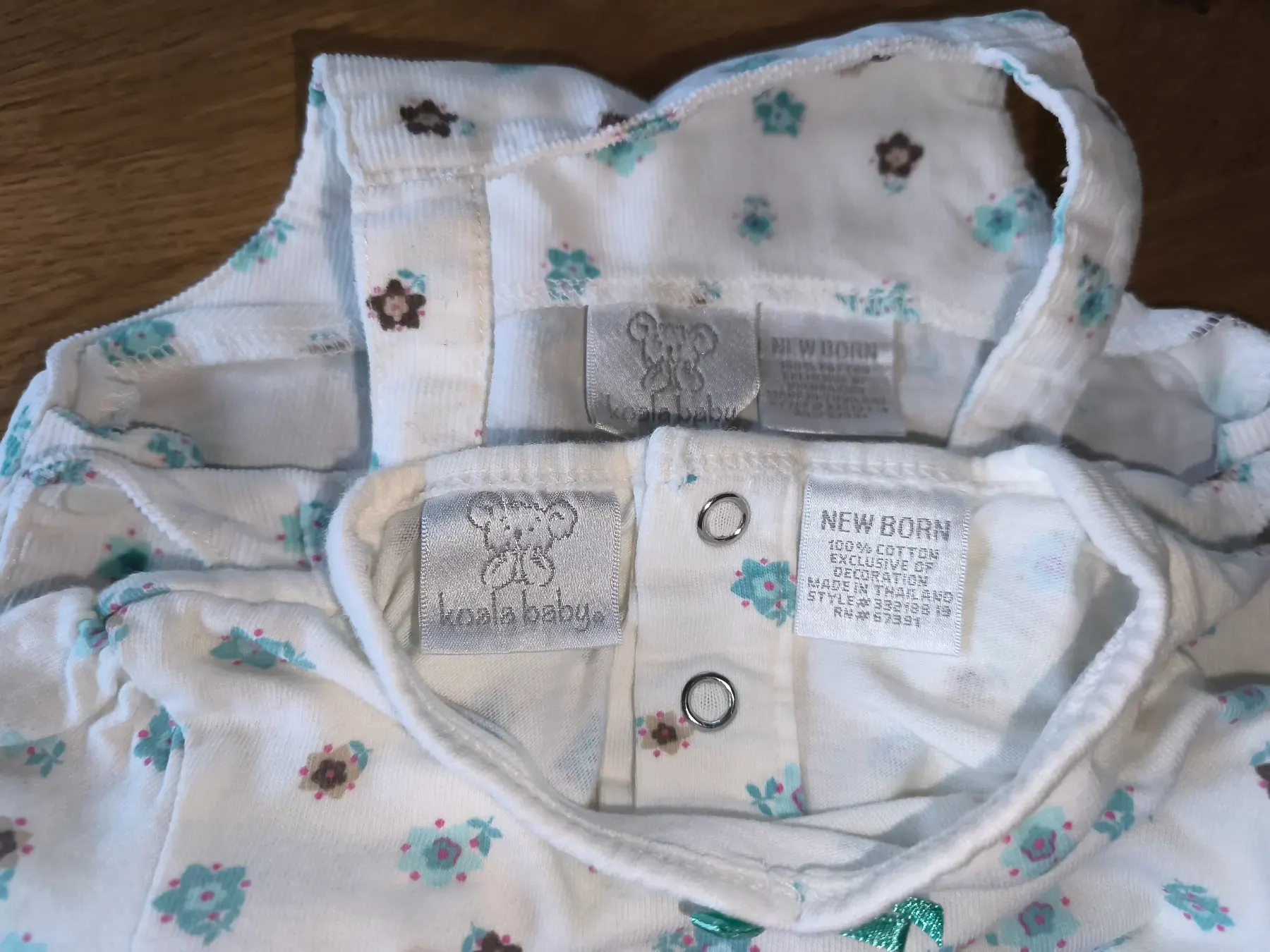 Set 2 Teiler Latzhose Body Newborn Koala Baby Gr.50