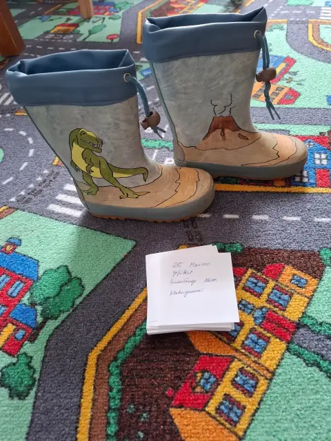 Gummistiefel gefüttert