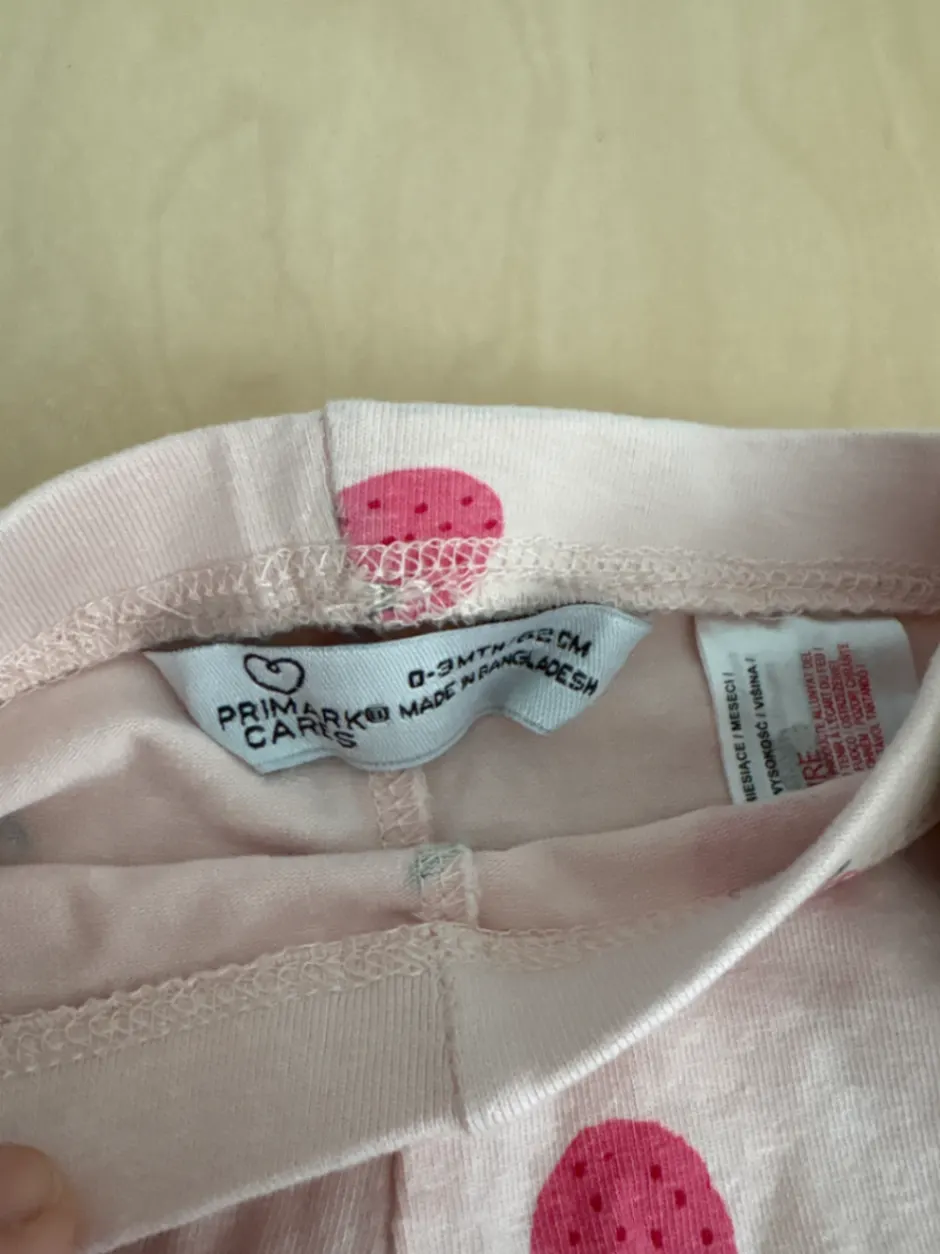 Primark 3/4 Leggings mit Erdbeer-Muster Gr. 62 🍓