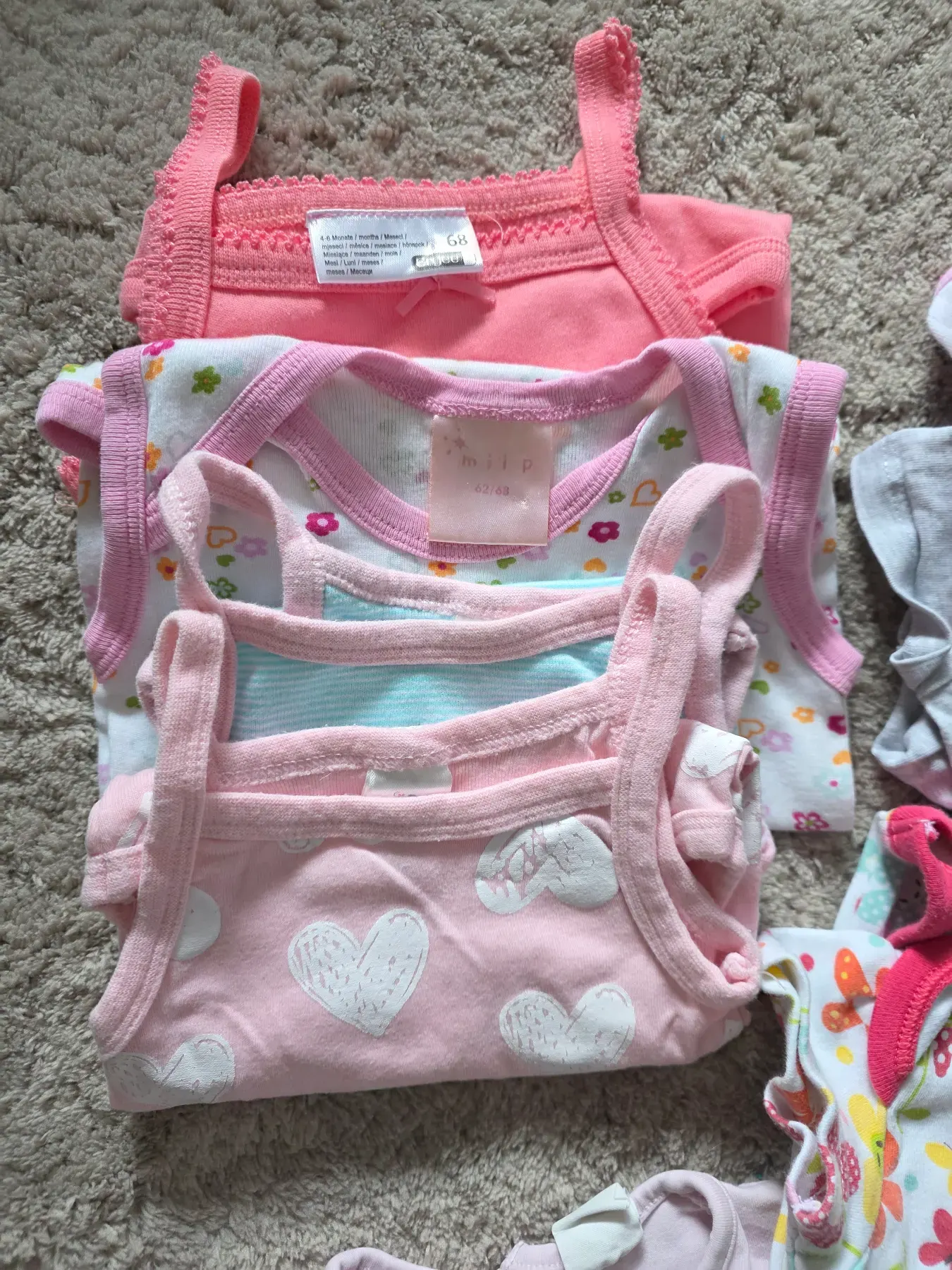 Mädchen Bodieset 62/68 h&m disney uvm