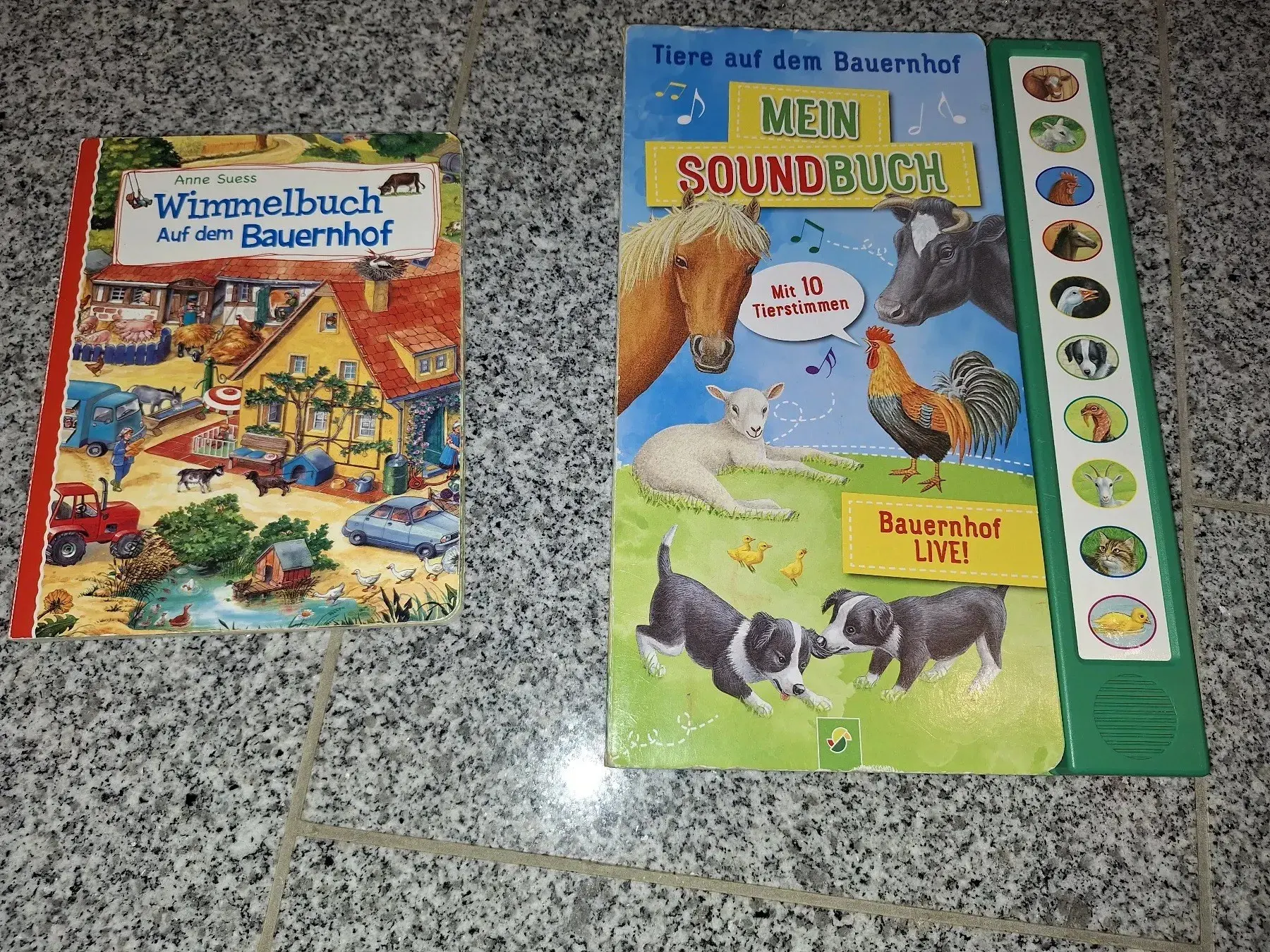 Wimmelbuch und Soundbuch einzeln möglich