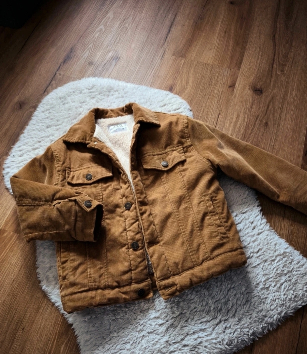 Zara Cordjacke gefüttert Gr. 122