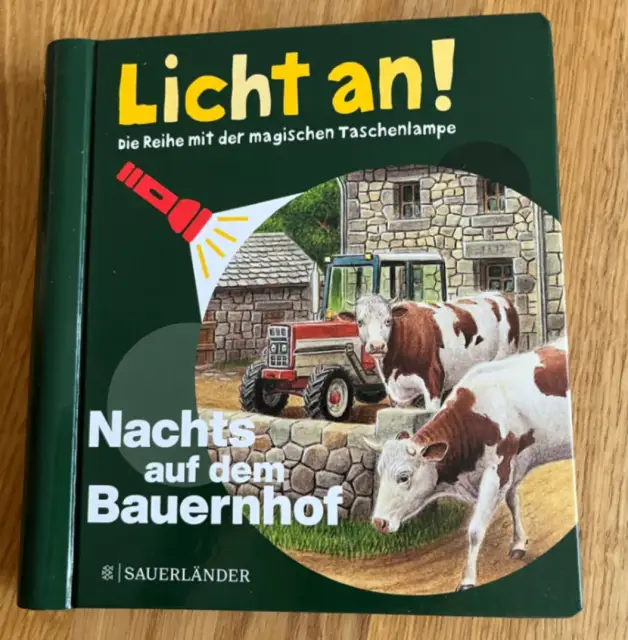 💡 Licht an! 💡Nachts auf dem Bauernhof - Sauerländer Verlag