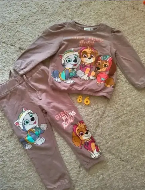 Name It Paw Patrol Jogginganzug Pullover mit Hose Größe 86 12-18M