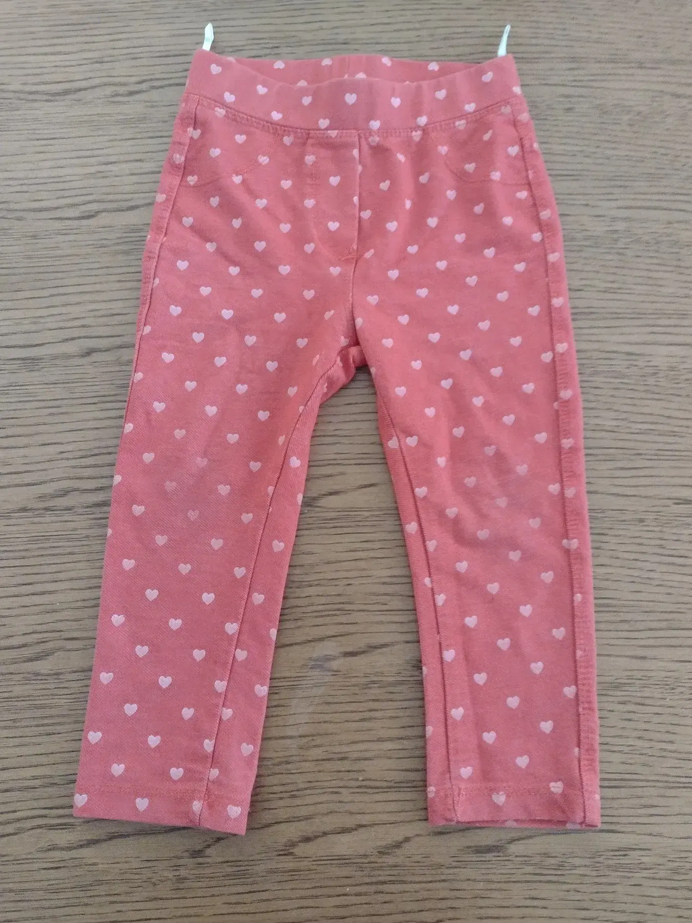 Leggings rot mit Herzen