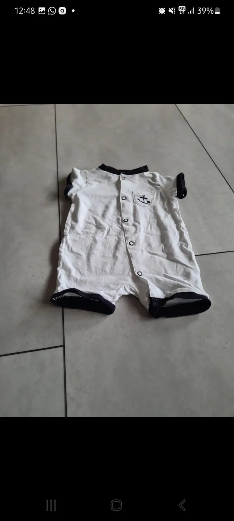 Schlafanzug Sommer kurz Größe 56 von H&M