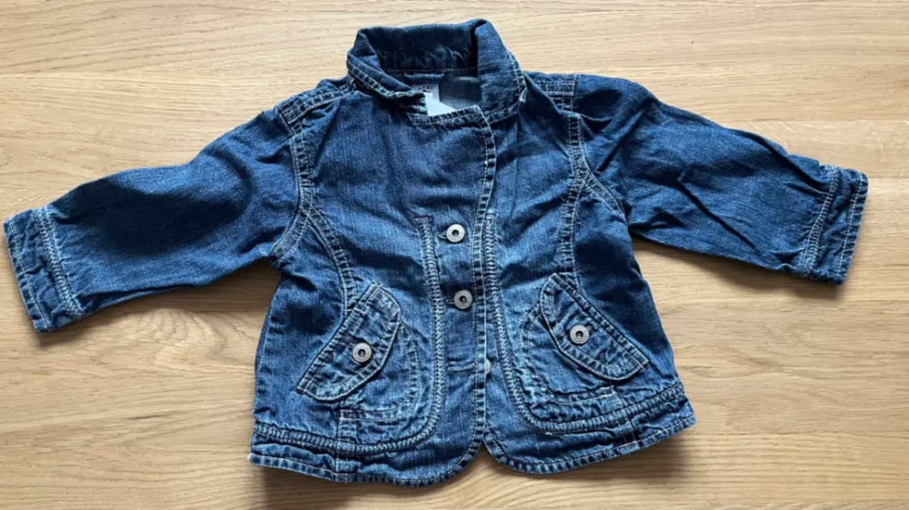 Jeansjacke Gr. 68 von C&A
