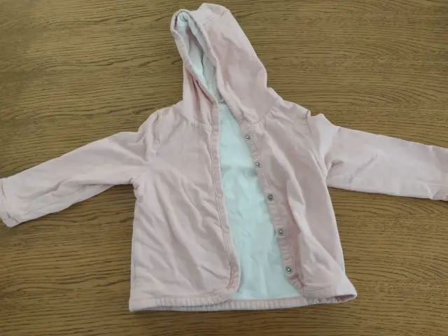 Übergangsjacke rosa-weiß 86/92 Impidimpi