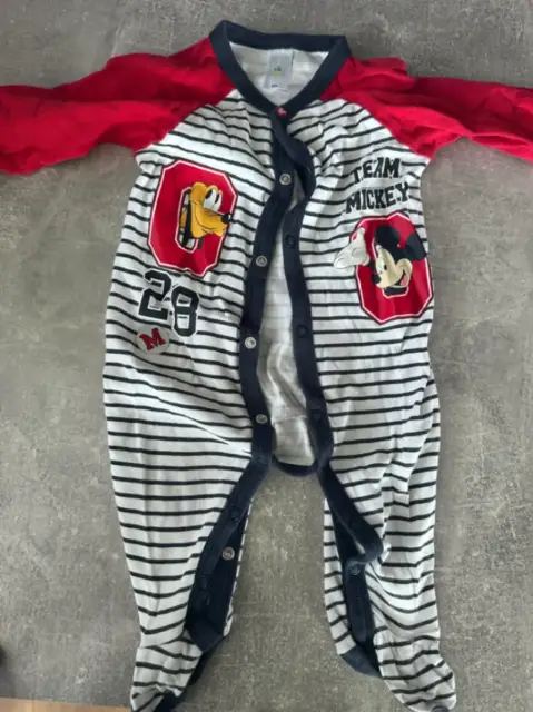 1 Teiler Schlafanzug mit Mickey Mouse
