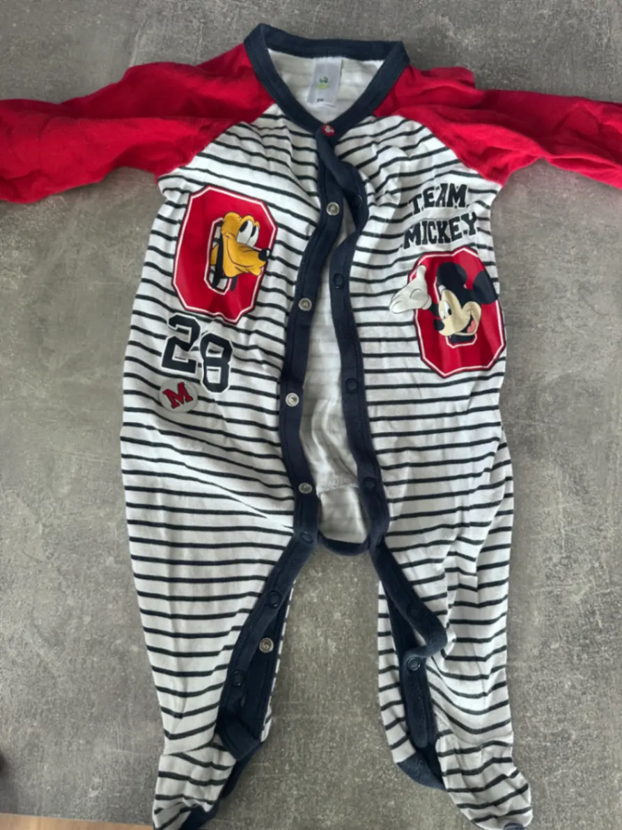 1 Teiler Schlafanzug mit Mickey Mouse
