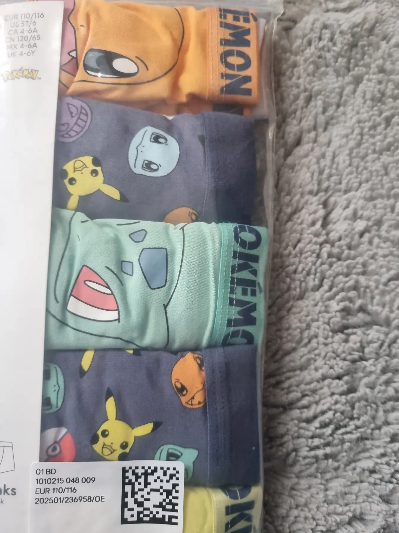 Boxershorts pokemon