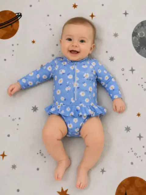 Baby Badeanzug | Langarm | Gr 68/74