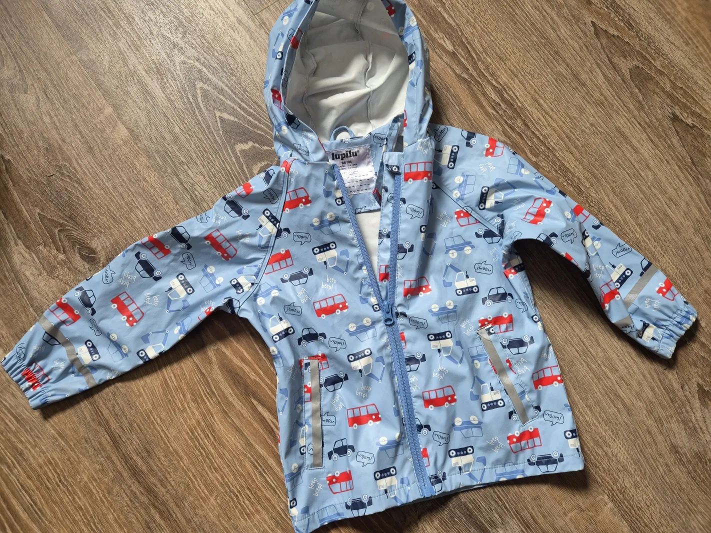 Regenjacke Jacke, wind- und wasserdicht, Jungen, Lupilu, Größe 98/104