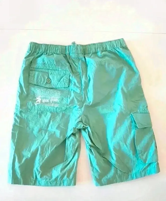 Young Idols | Cargo Shorts | Grün Mint | Gr. 146/152 | Skater Jungs Sommer